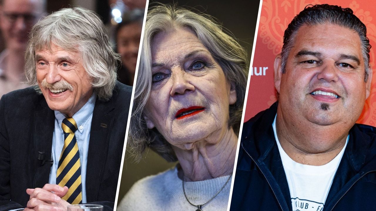 Johan Derksen, Lenny Kuhr en Django Wagner zijn verkiesbaar - ANP (bewerking NOS)