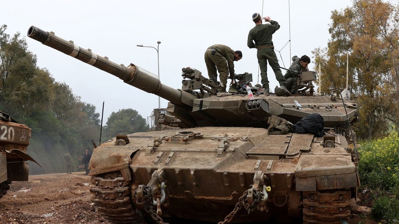 Israëlische militairen in Zuid-Libanon - Reuters