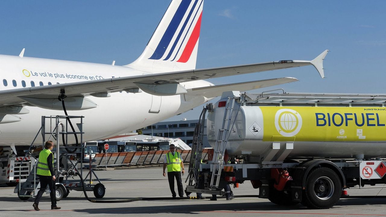 Een Airbus op het vliegveld van Toulouse (archief) - AFP
