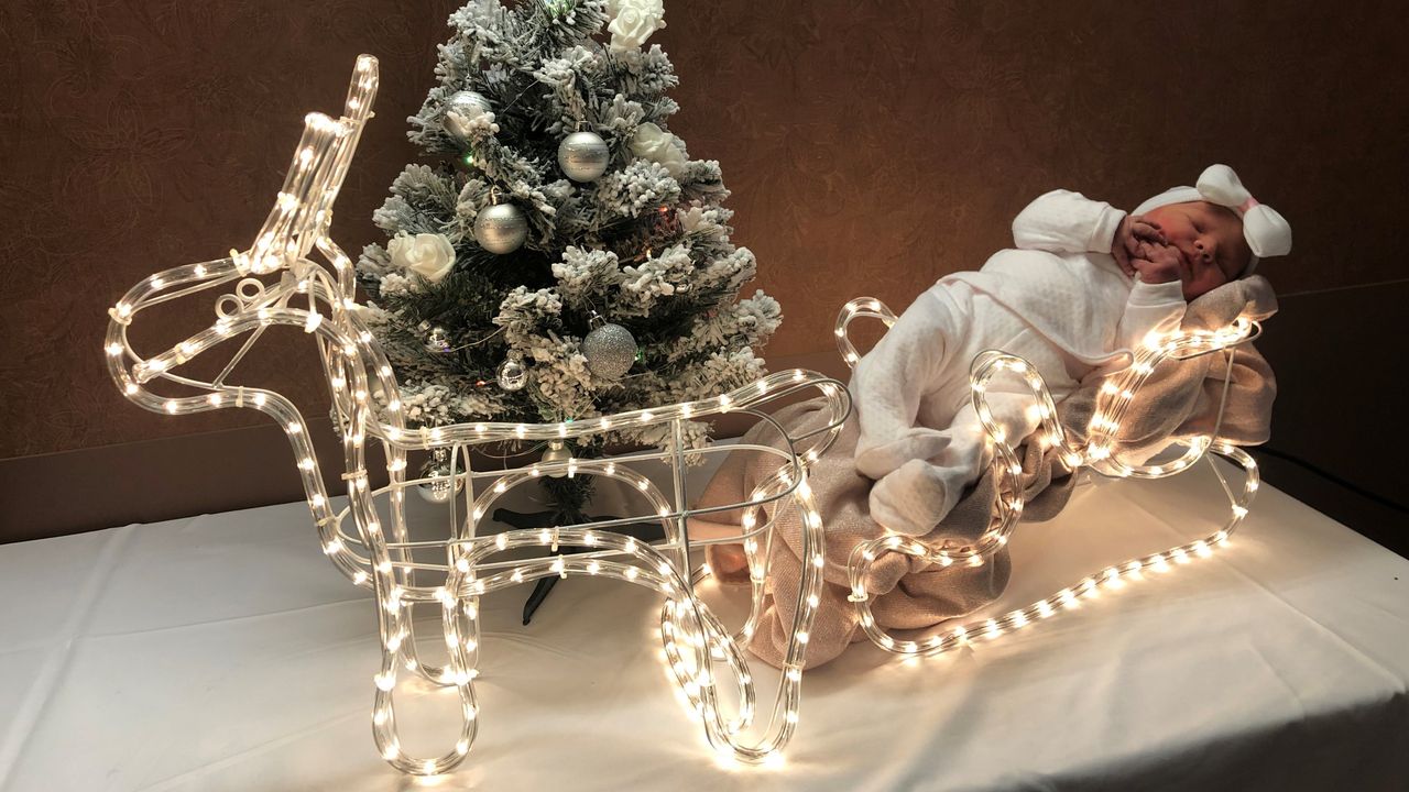 Dayenna, ter wereld gekomen in Geldrop (foto: Anna Ziekenhuis).