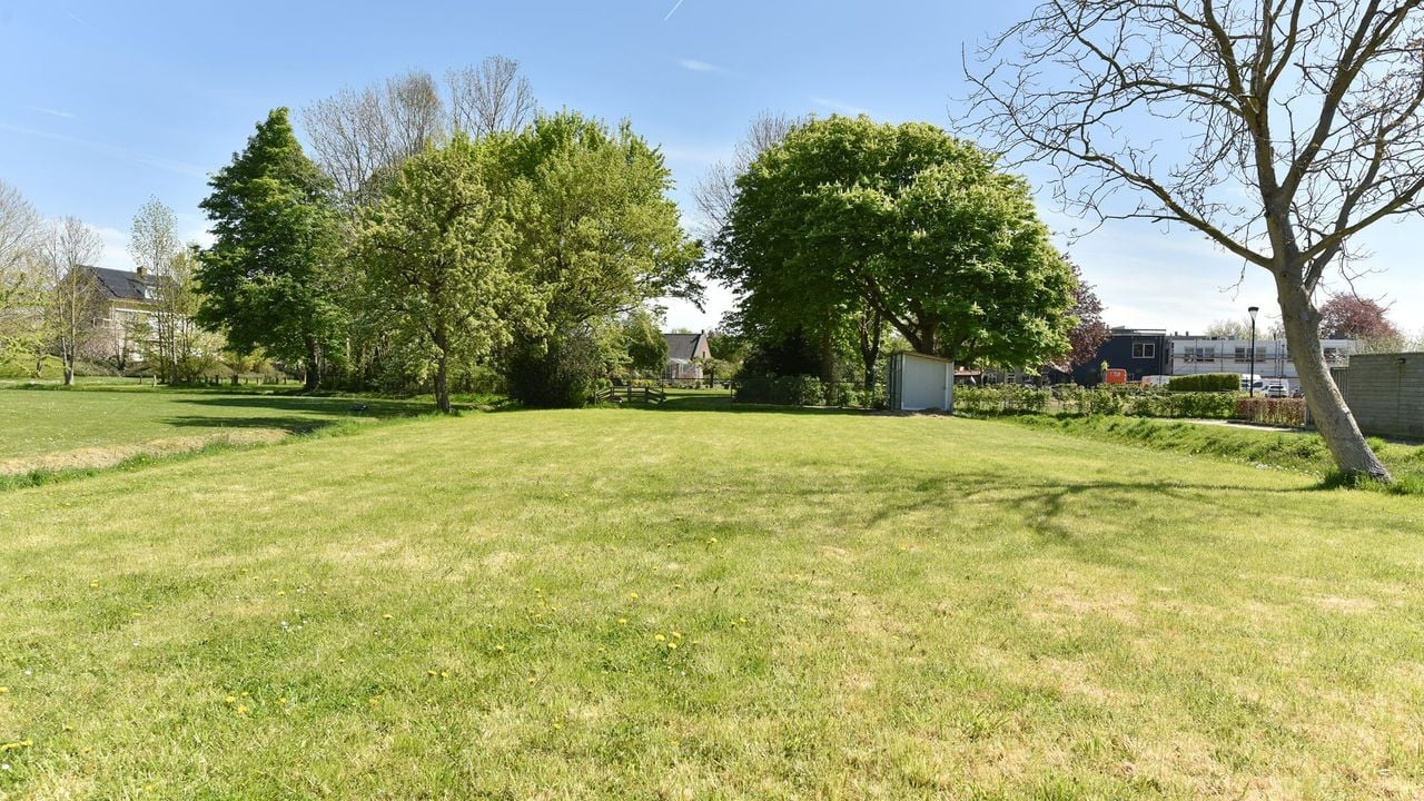 Bij het oppervlakte hoort ook een weide (foto: De Landerije).