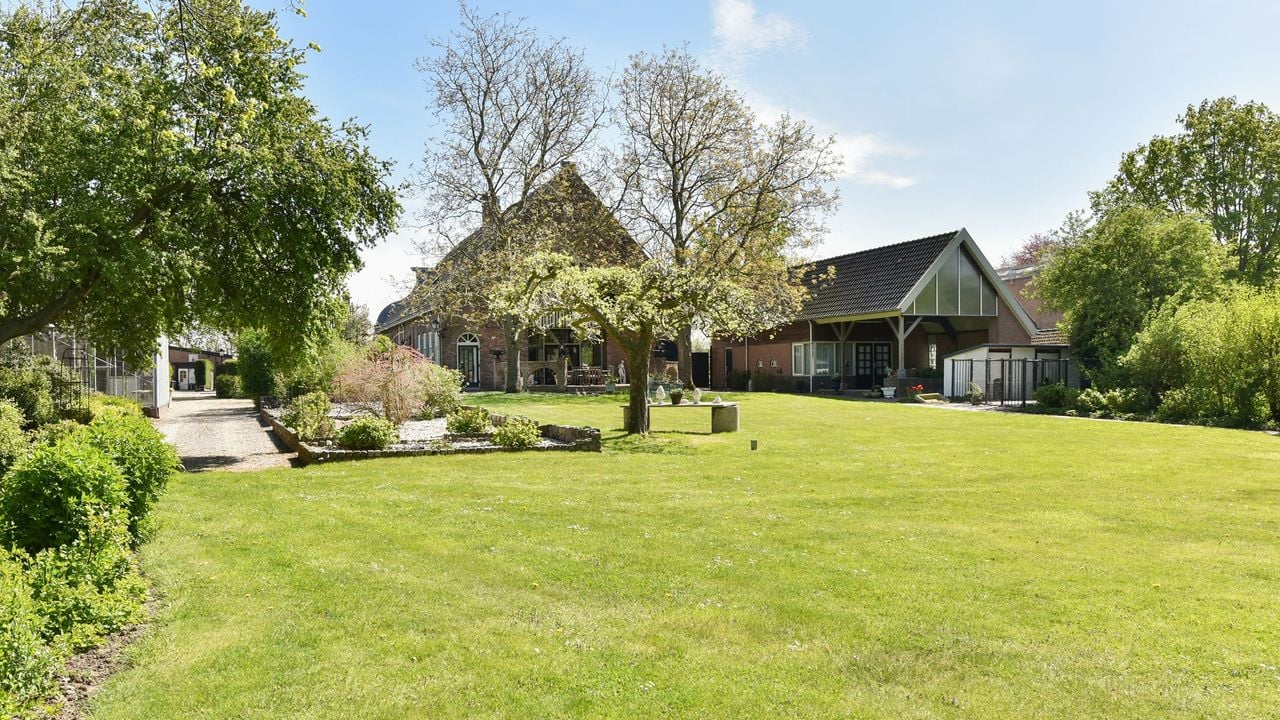 In de tuin heb je rust volgens Inge (foto: De Landerije).