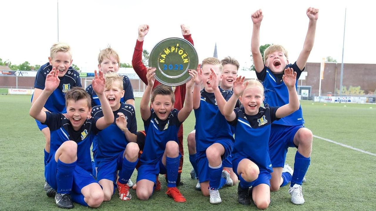 Seffs kampioensteam (foto: Ad Megens).