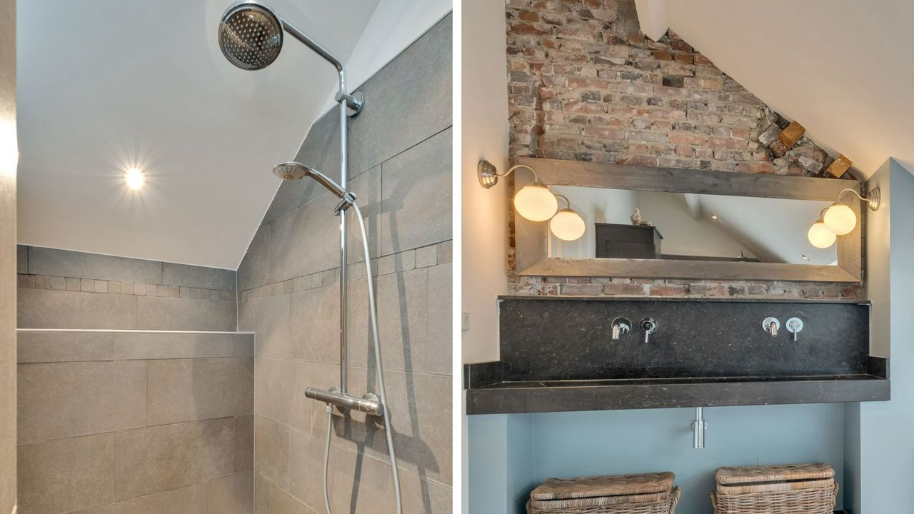 De badkamer is tien jaar geleden gerenoveerd (foto: Thuiz Makelaardij).