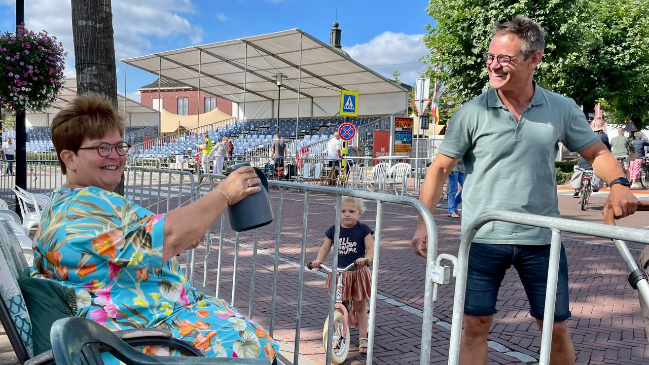 Lonneke zit al op tijd klaar voor de 63e Brabantsedag (foto: Raymond Merkx).