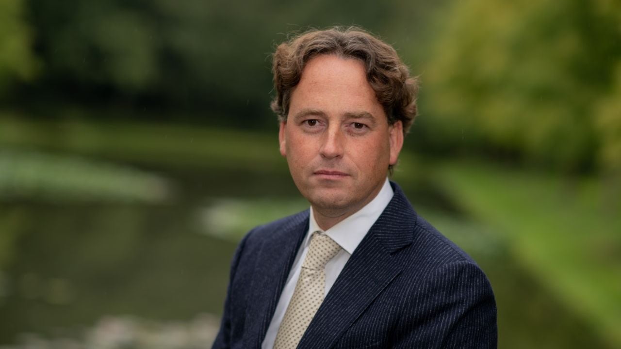 Burgemeester Bernd Roks van gemeente Halderberge.