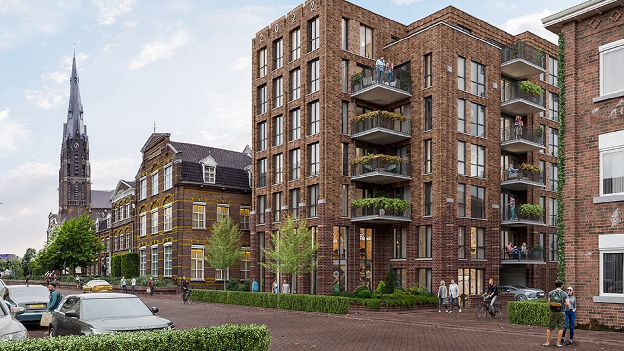 De voorkant van het Kloosterkwartier (foto: Zenzo).