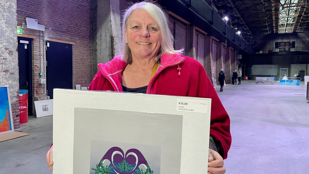 Annie van Genugten geeft een origineel cadeau.