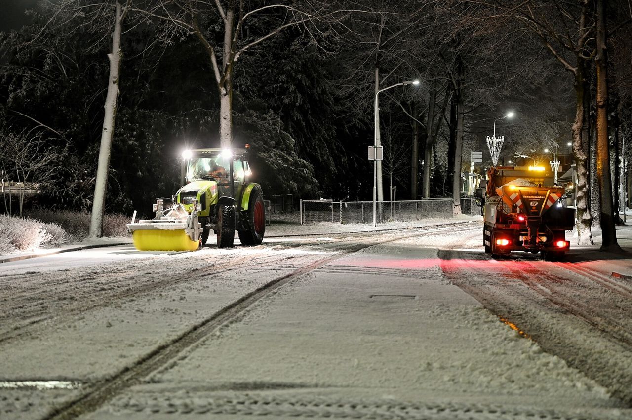 Strooiwagens in Oisterwijk (foto: Toby de Kort / SQ Vision).