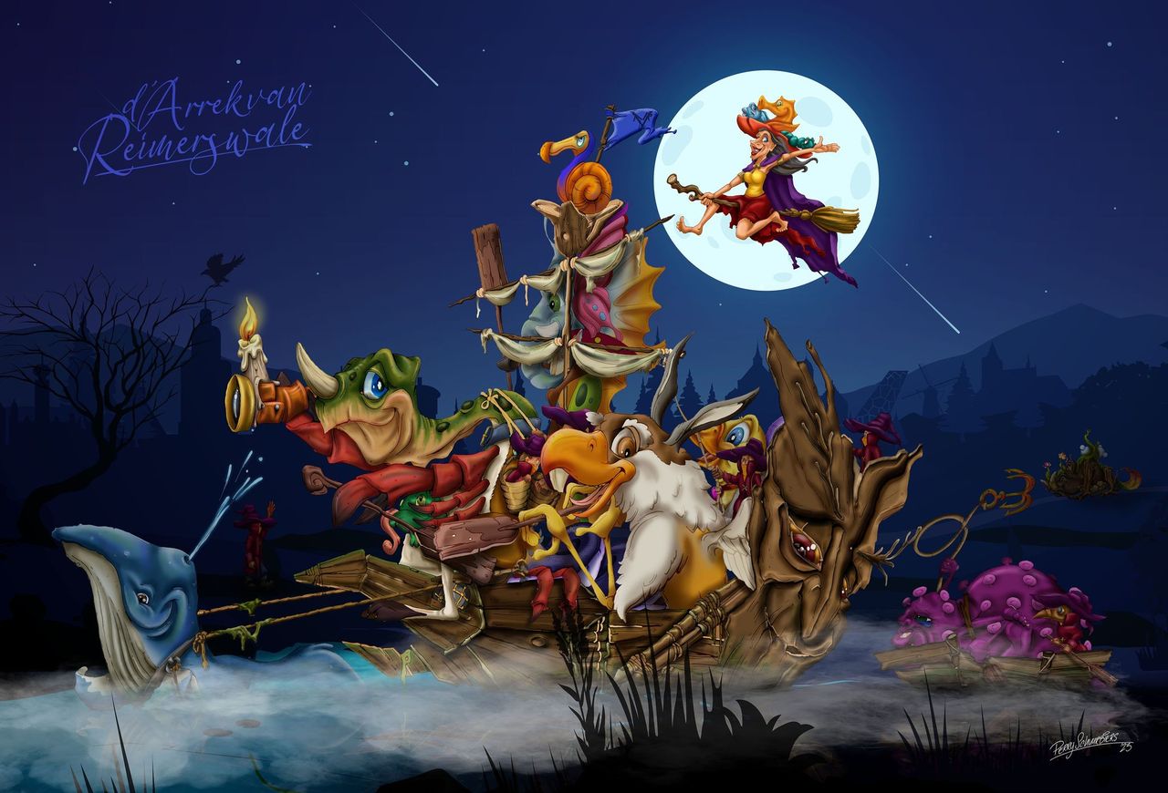 Eén van Perry's laatste ontwerpen, afkomstig uit de coronaperiode: d'Arrek van Reimerswale.