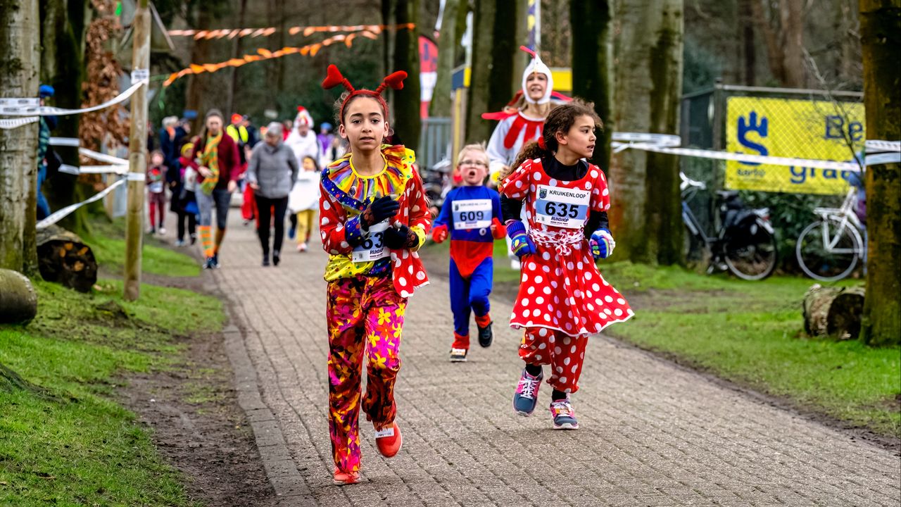 Voor de kleinste lopers is er een Kruikenloop van 1.111 meter (foto: Marcel van Dorst).