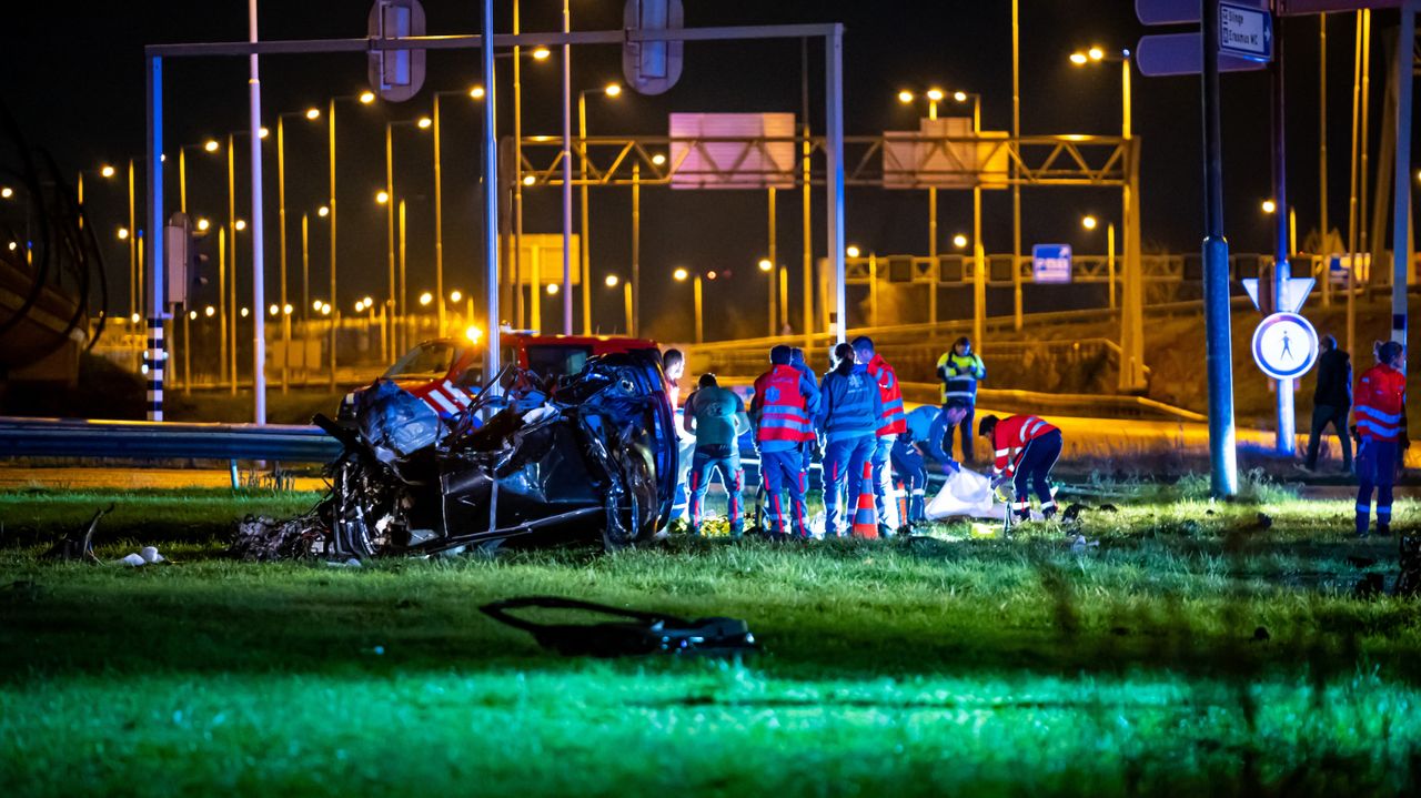 Het ongeluk op tweede kerstdag vorig jaar (foto: ANP).