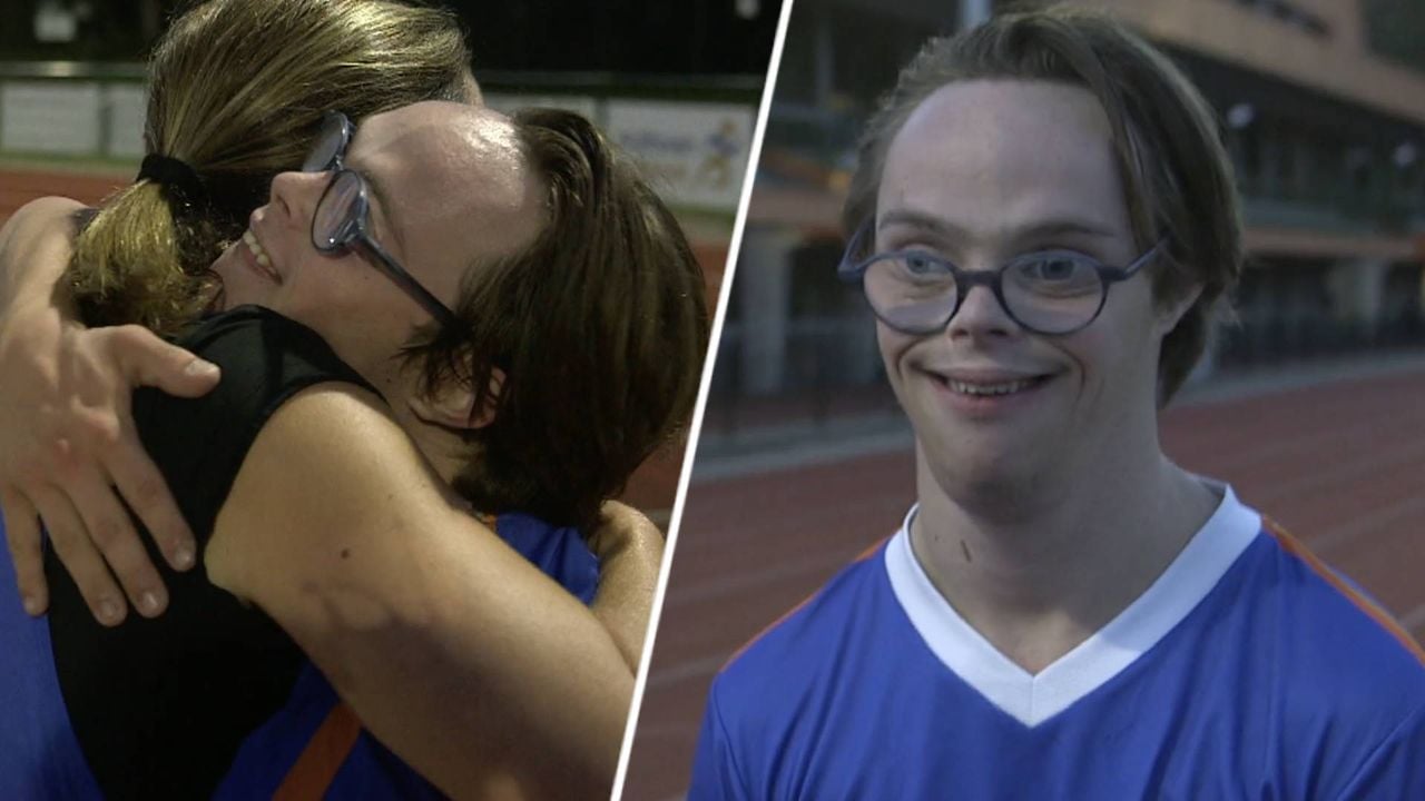 Thomas en zijn stiefmoeder Daniëlle gaan samen lopen.