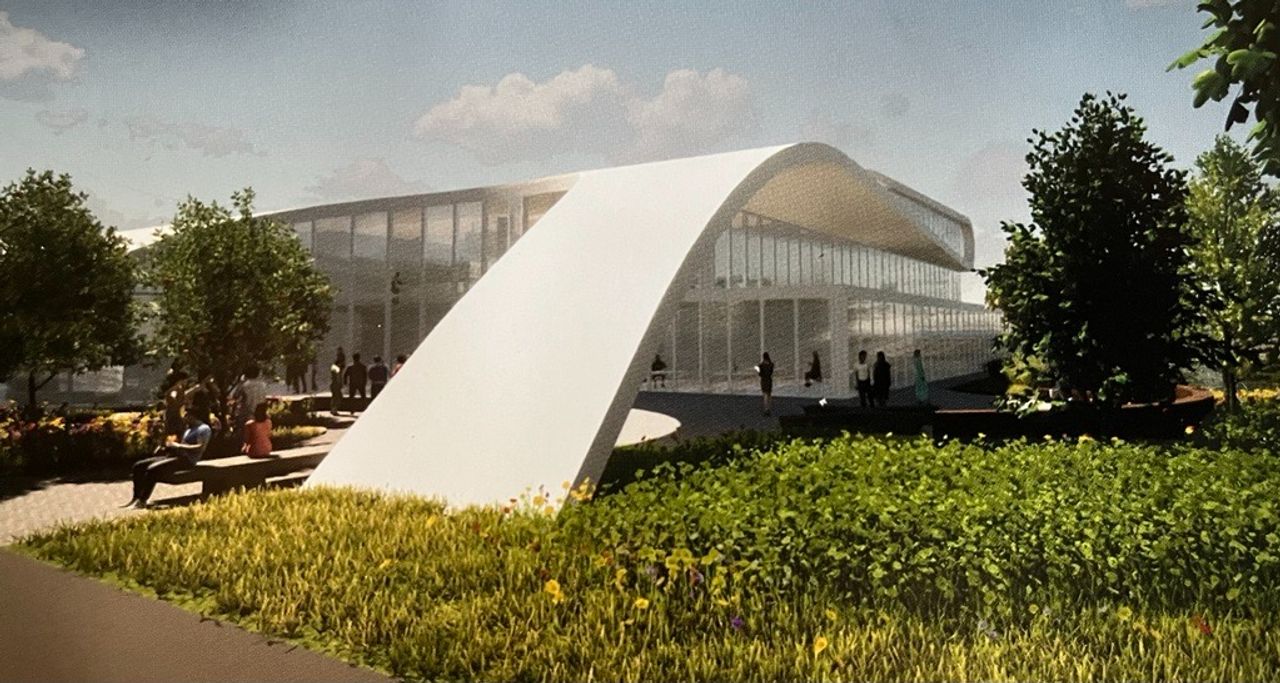 Een impressie van het nieuwe religieuze complex. (Foto: Frontrunners Ministries). 