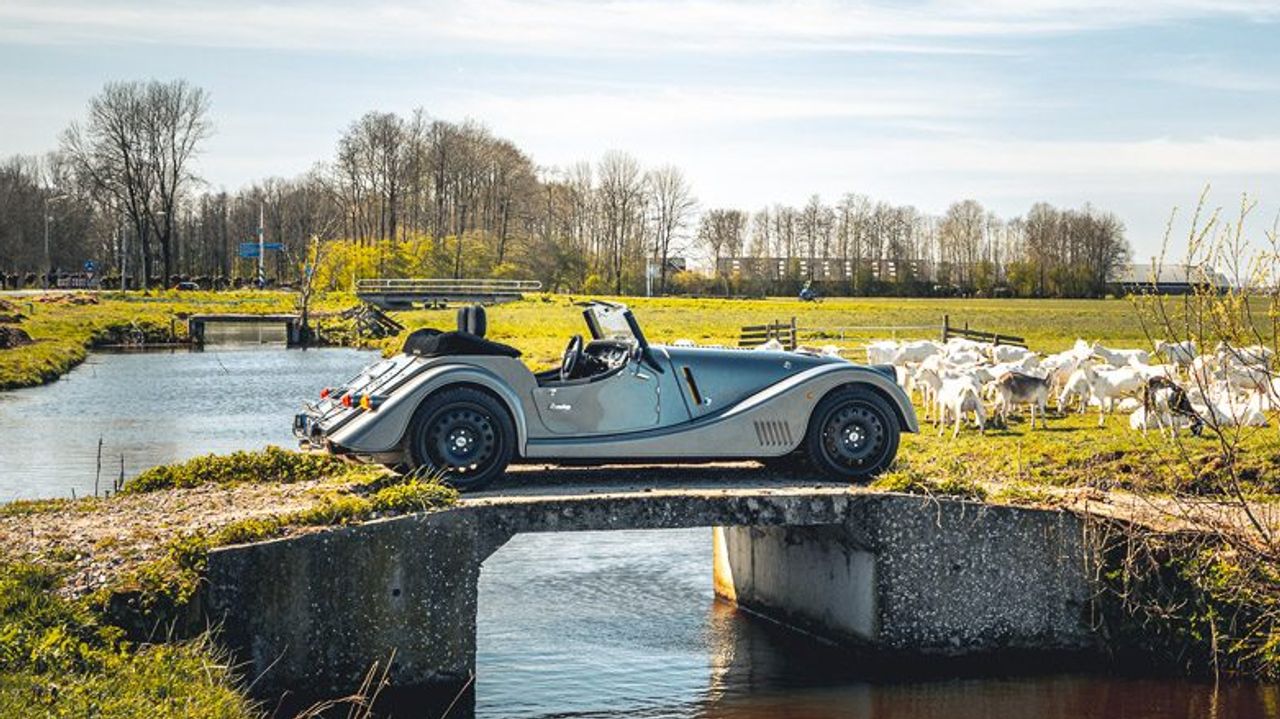 Een Morgan Plus Six. (Foto: Louwman Exclusive)