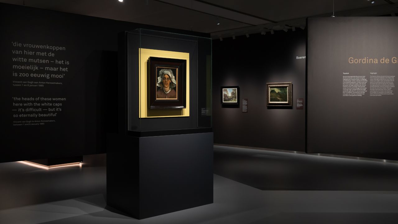 Het schilderij in het Noordbrabants Museum (foto: Het Noordbrabants Museum).