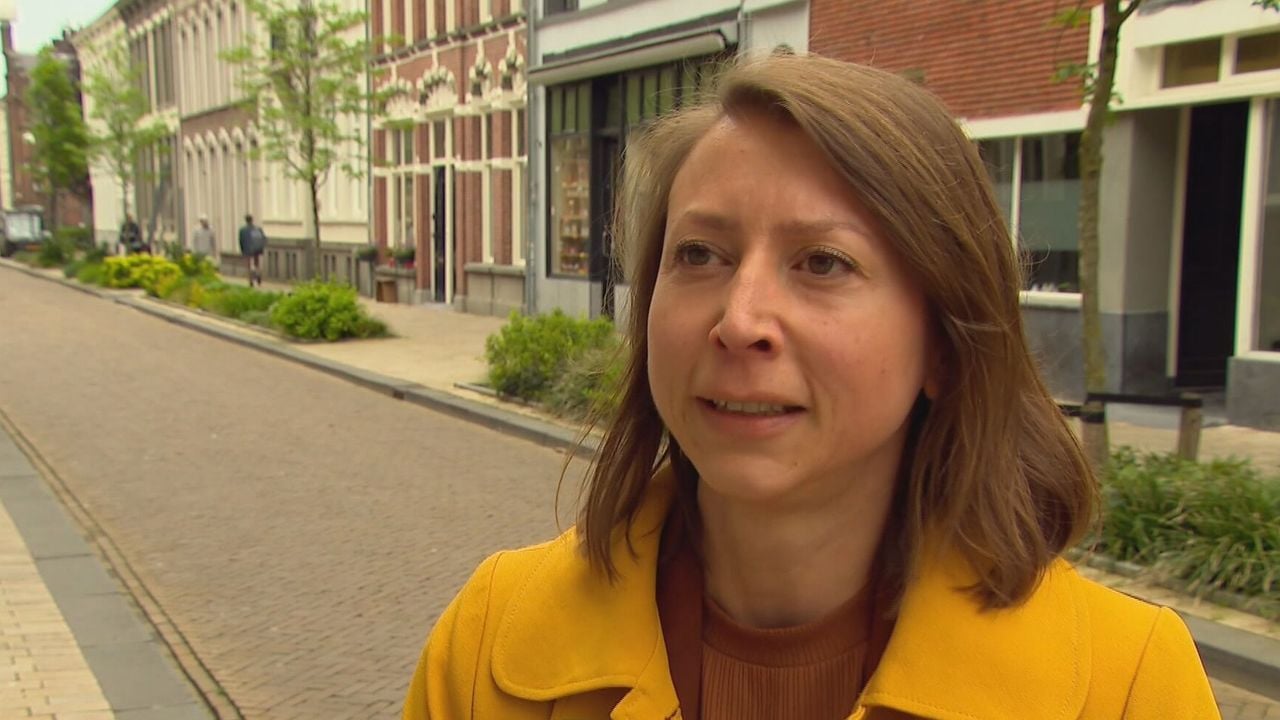 De Tilburgse wethouder Evelien Kostermans (beeld: Omroep Brabant).