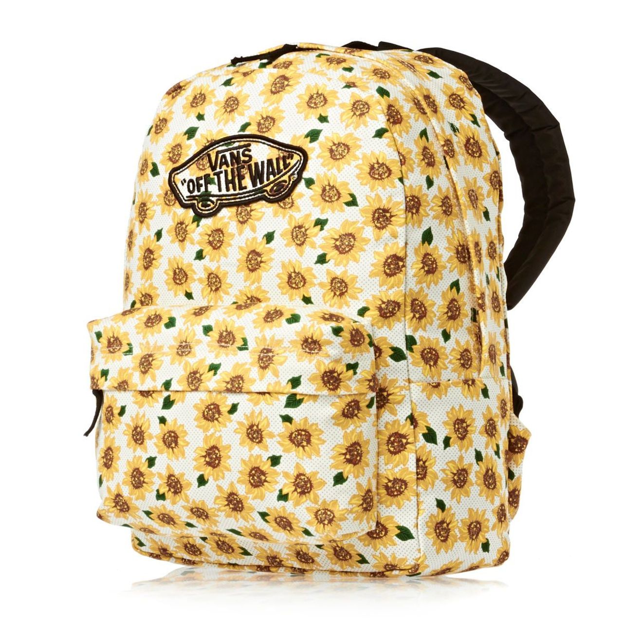 De trui zat in deze opvallende tas van Vans.