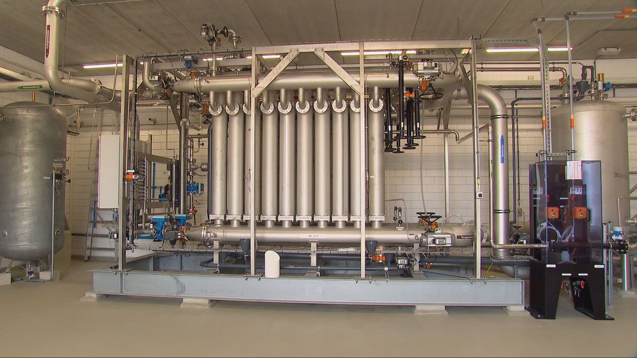 De fonkelnieuwe installatie (foto: Omroep Brabant).