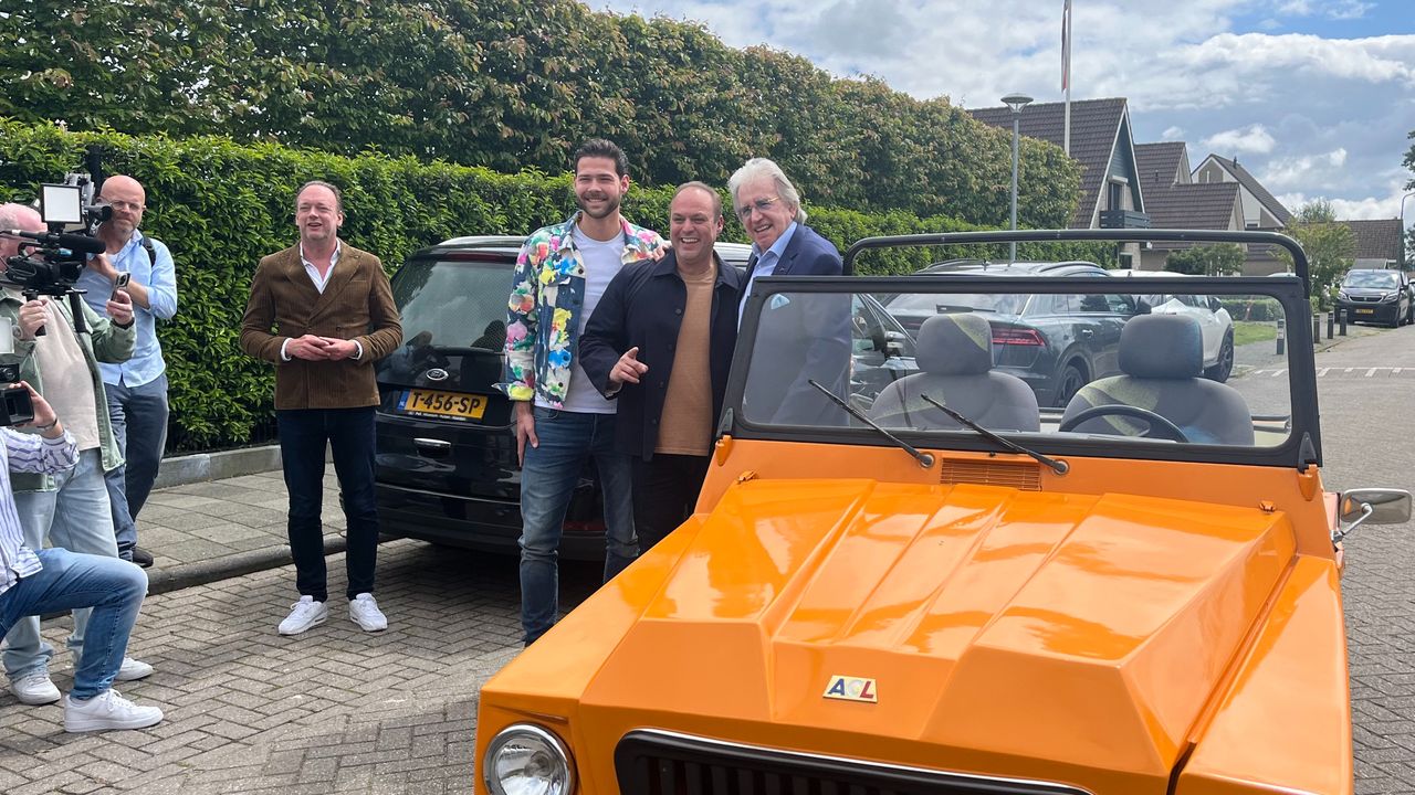 Zanger Kafke, Frans Bauer en Lee Towers (Foto: Omroep Brabant).