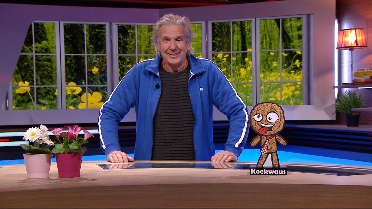 Willem van Oevelen bij de BrabantQuiz (foto: Omroep Brabant).