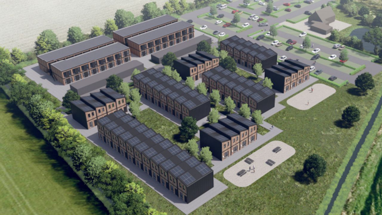 Zo moet het complex eruit gaan zien (foto: gemeente Moerdijk).