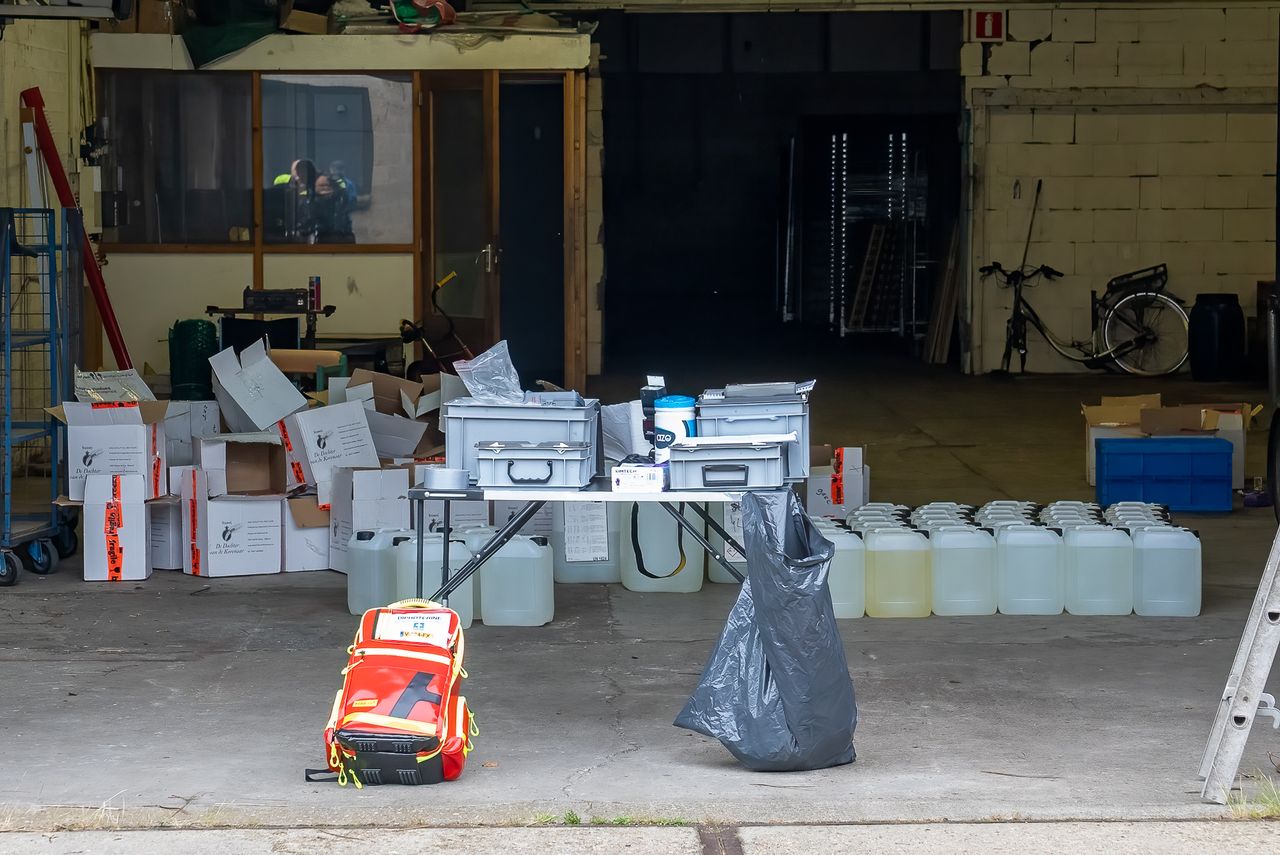 Wat er is gevonden (foto: SQ Vision/Iwan van Dun).