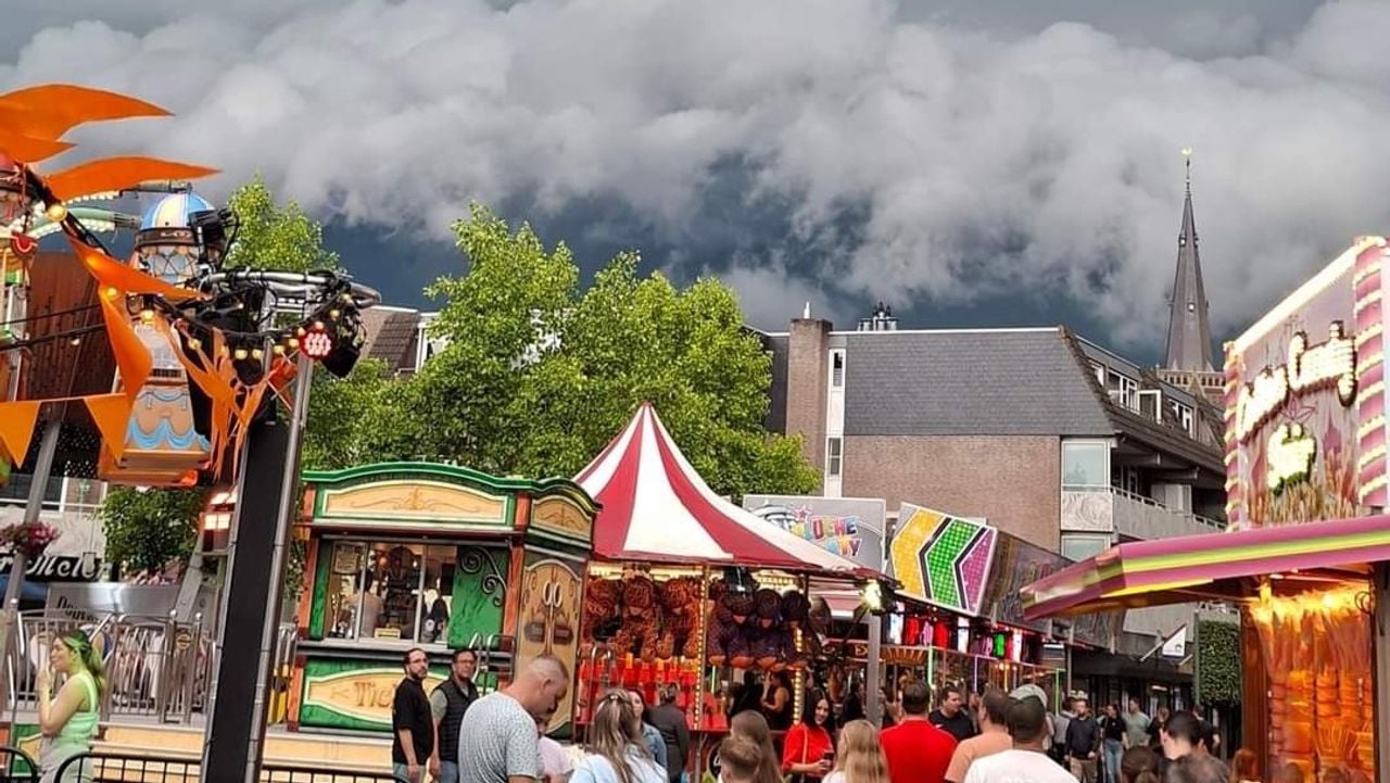 De kermis in Best (foto: Tiny Scheepers).