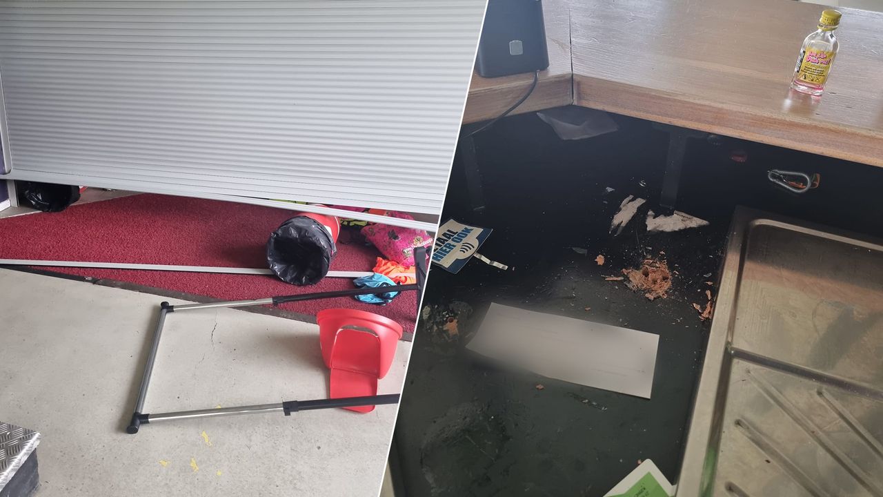 Flinke schade bij de hockeyclub. (Foto: MHC Udenhout)