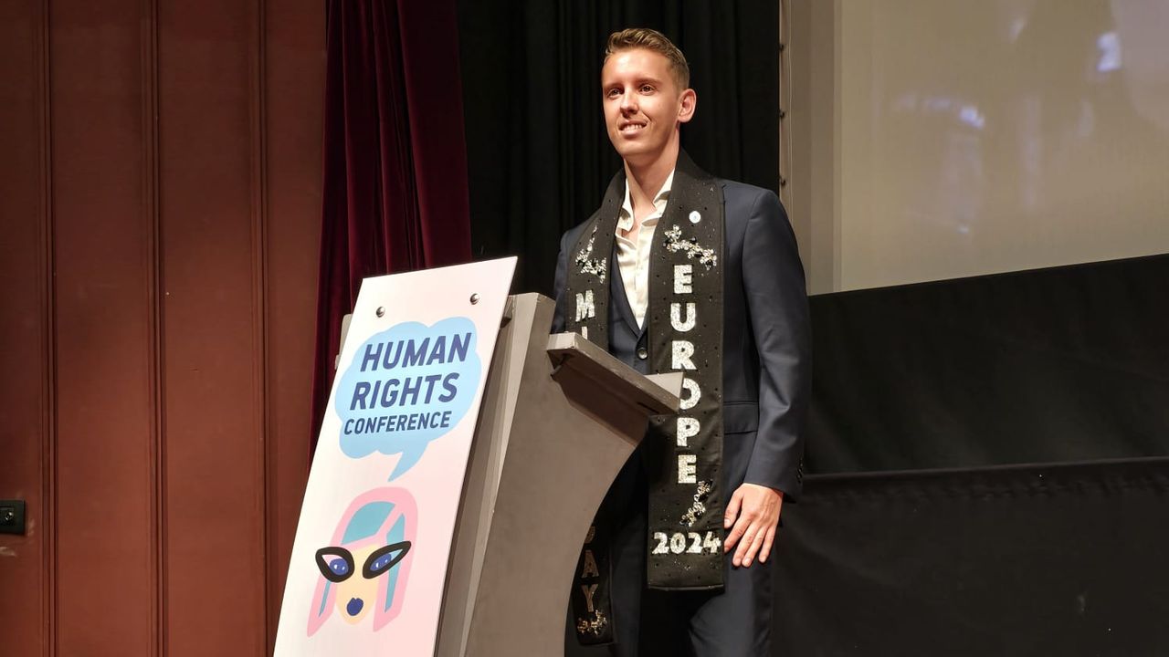 Tim Küsters spreekt op allerlei evenementen in Europa over mentale gezondheid (foto: privéfoto).