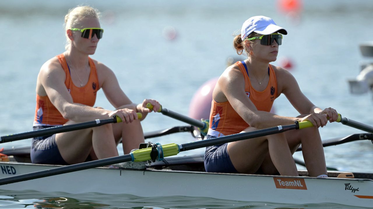 Lisa Scheenaard (links) en  Martine Veldhuis (foto: via ANP). 