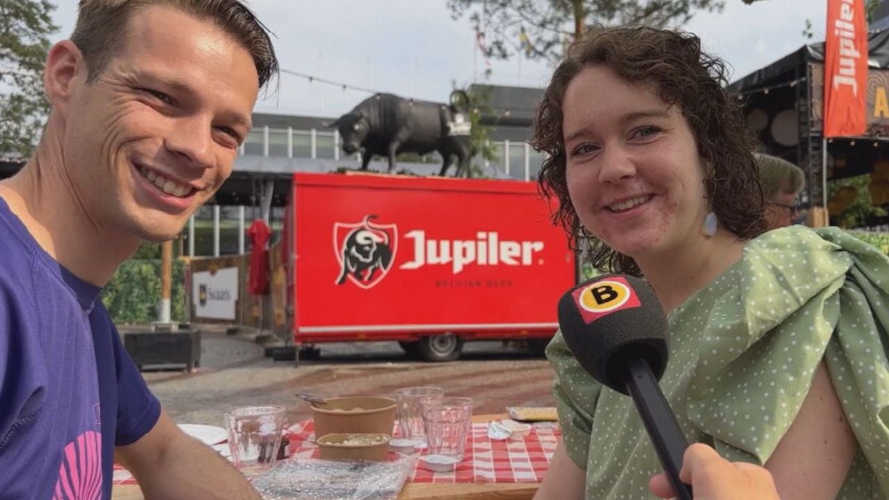 Gijs en Suzanne vinden het wel leuk, die kermis.