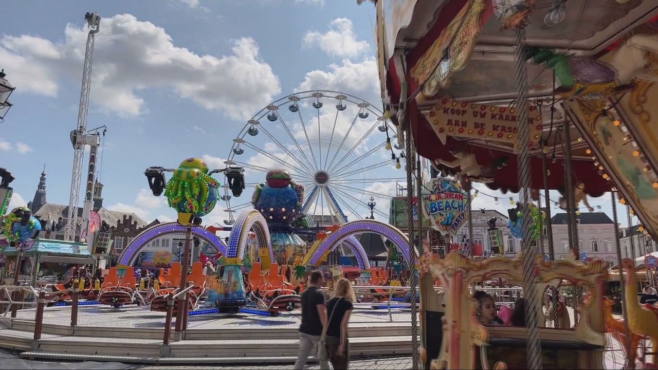 De kermis in Den Bosch (foto: Omroep Brabant).
