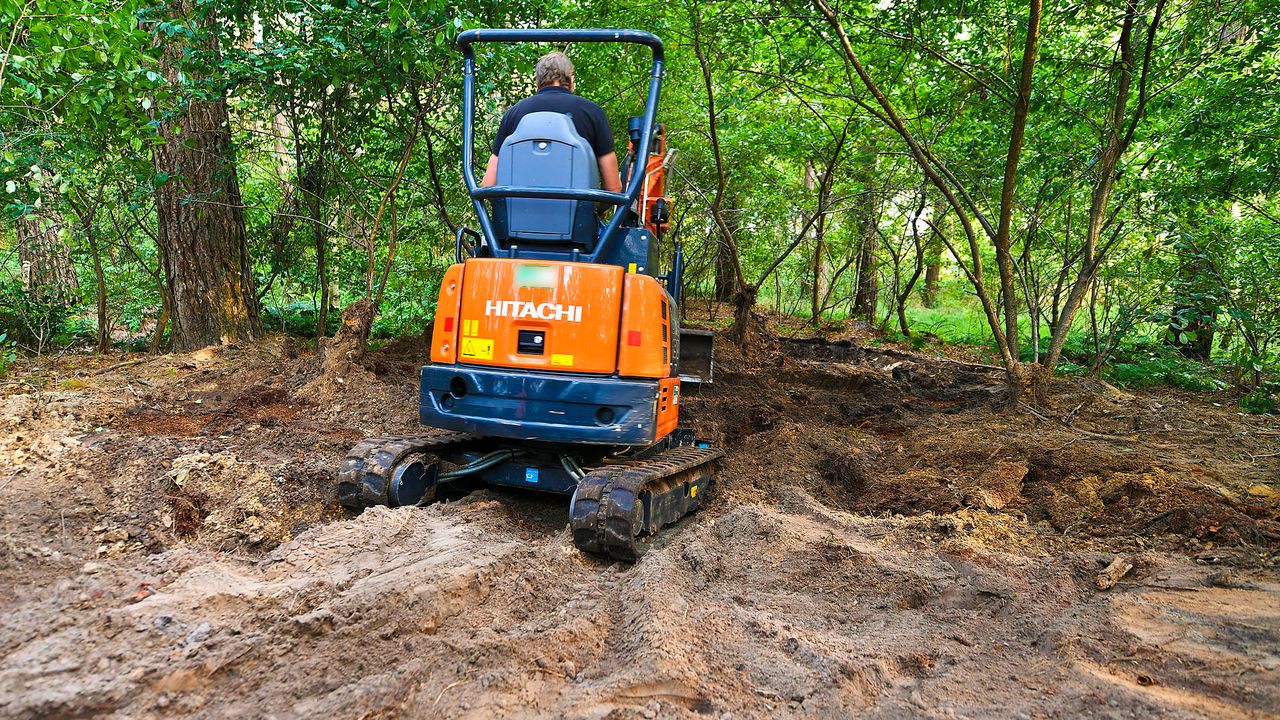 De planten stonden tot twee meter diep in de grond (foto: SQ Vision/Rico Vogels).