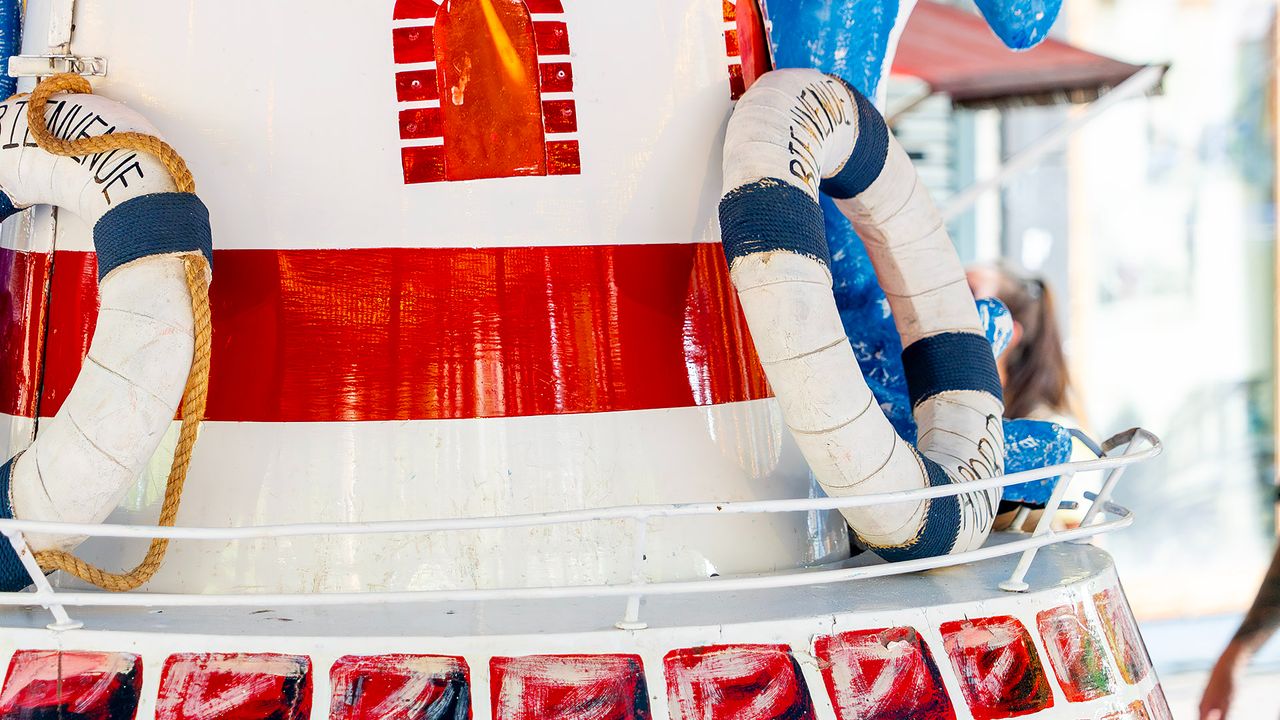 De plek waar de gestolen tot zondag nog stond (foto: Gabor Heeres/SQ Vision).