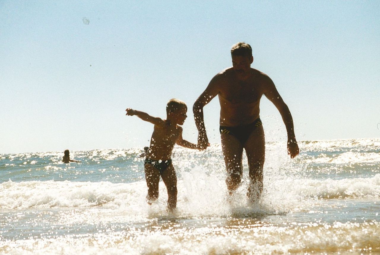 Nico en zijn zoon Niels