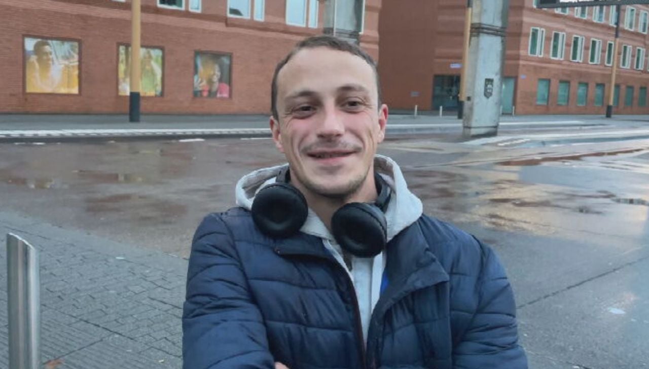 'Big shit', zei de man.