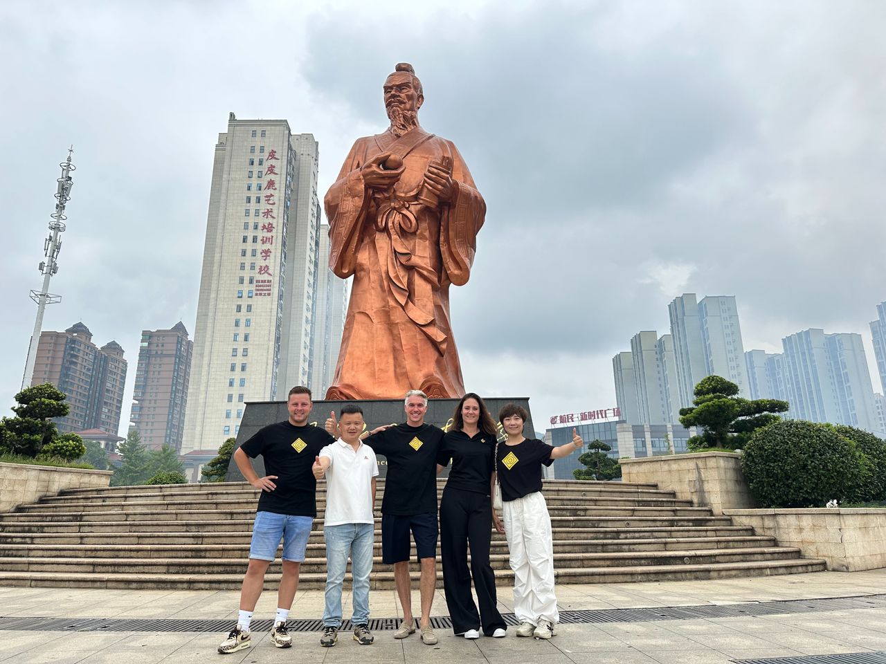 Het team van Caffero Event Fireworks in China.