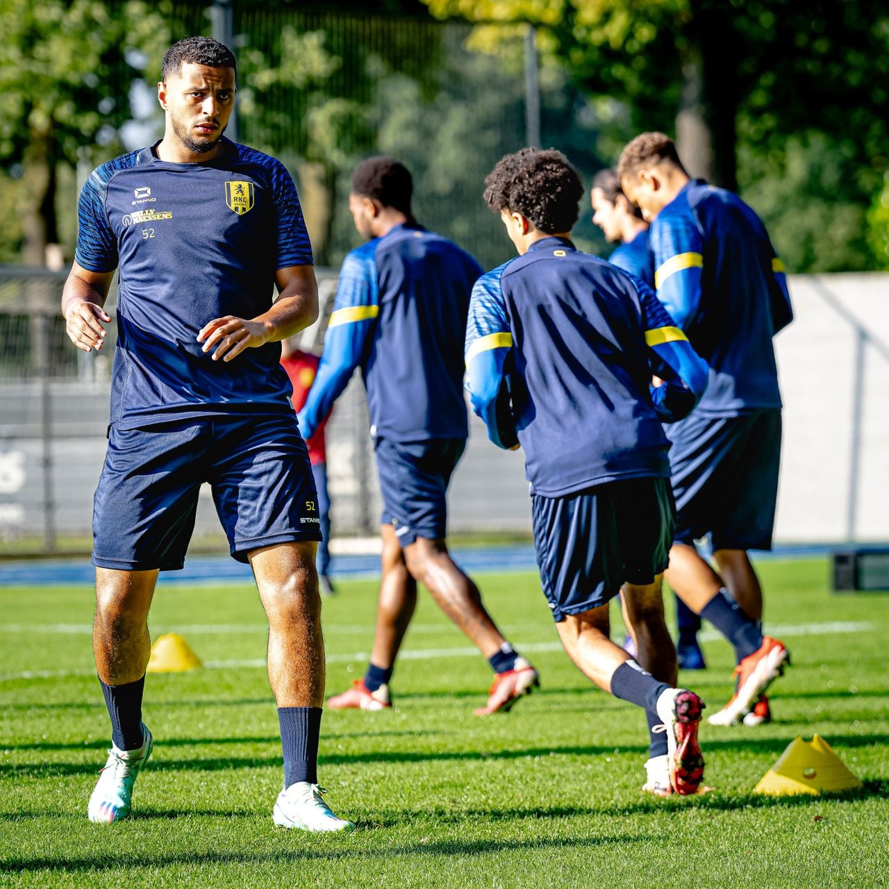 Ihattaren op de training (foto: ANP)