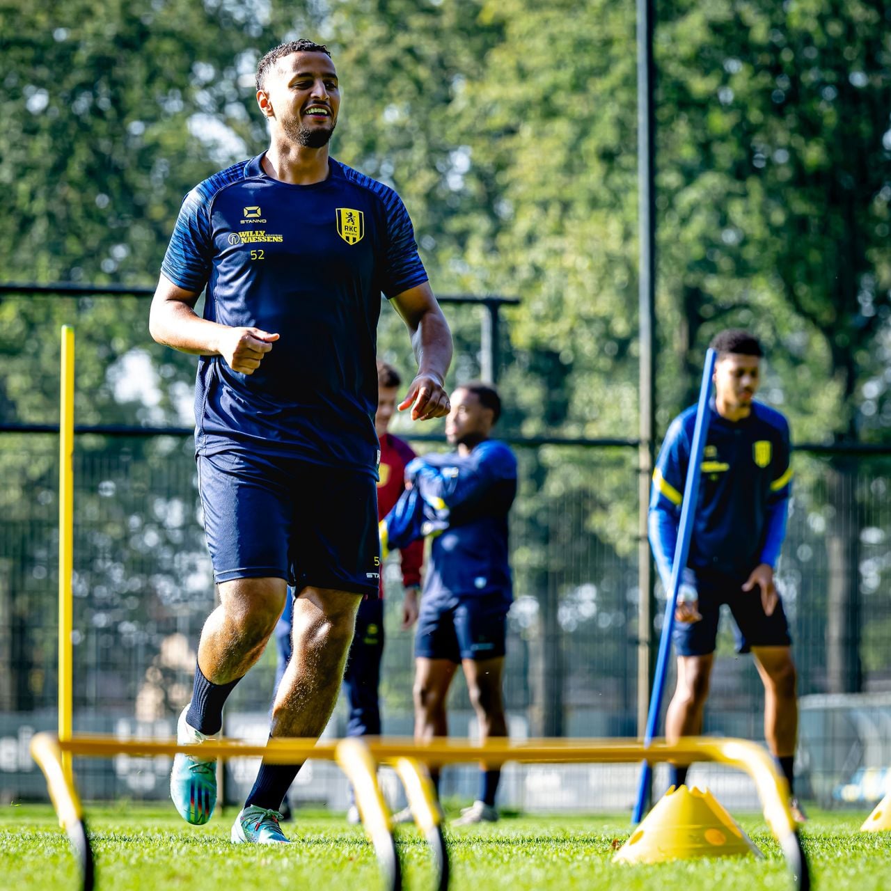 Ihattaren op de training (foto: ANP)