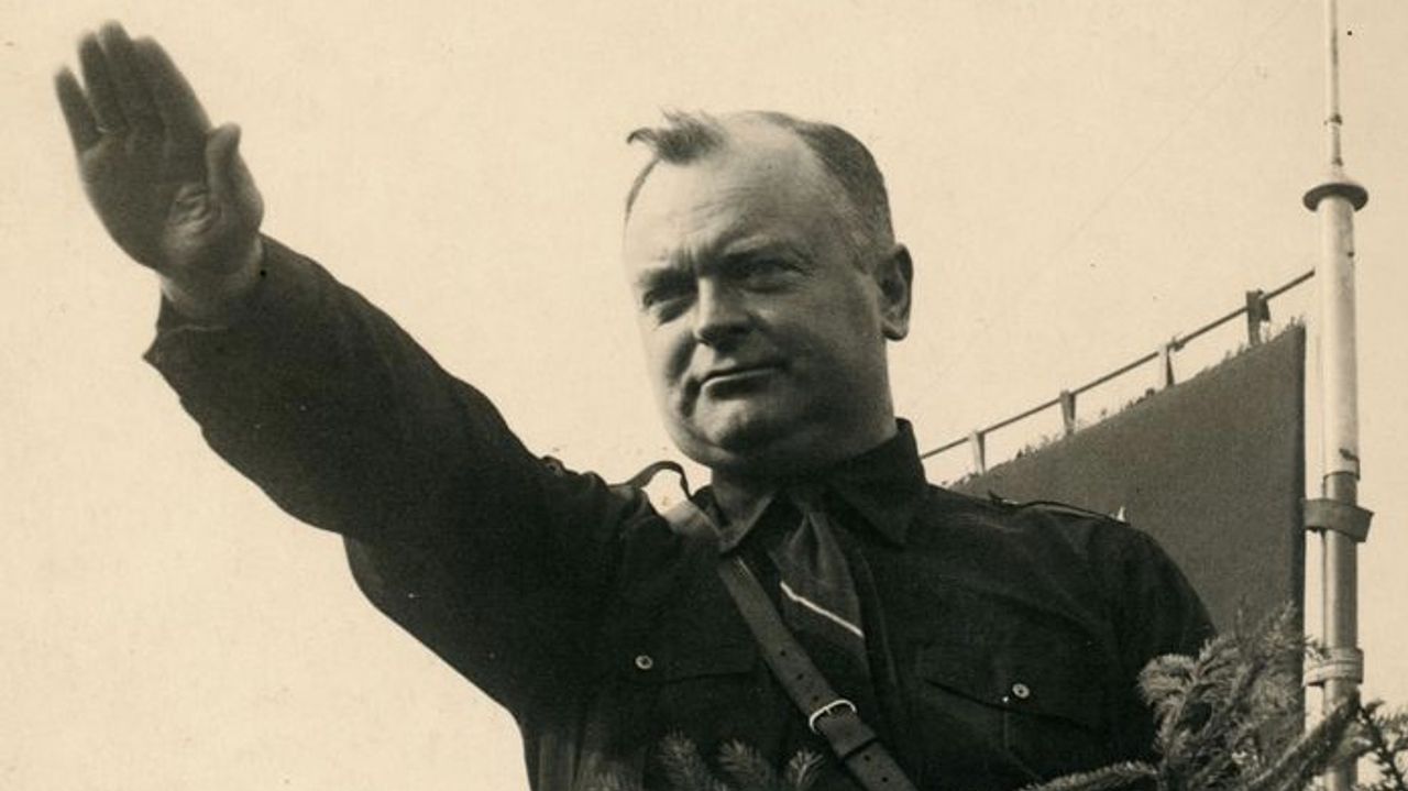 NSB-leider Anton Mussert (foto: NIOD)  