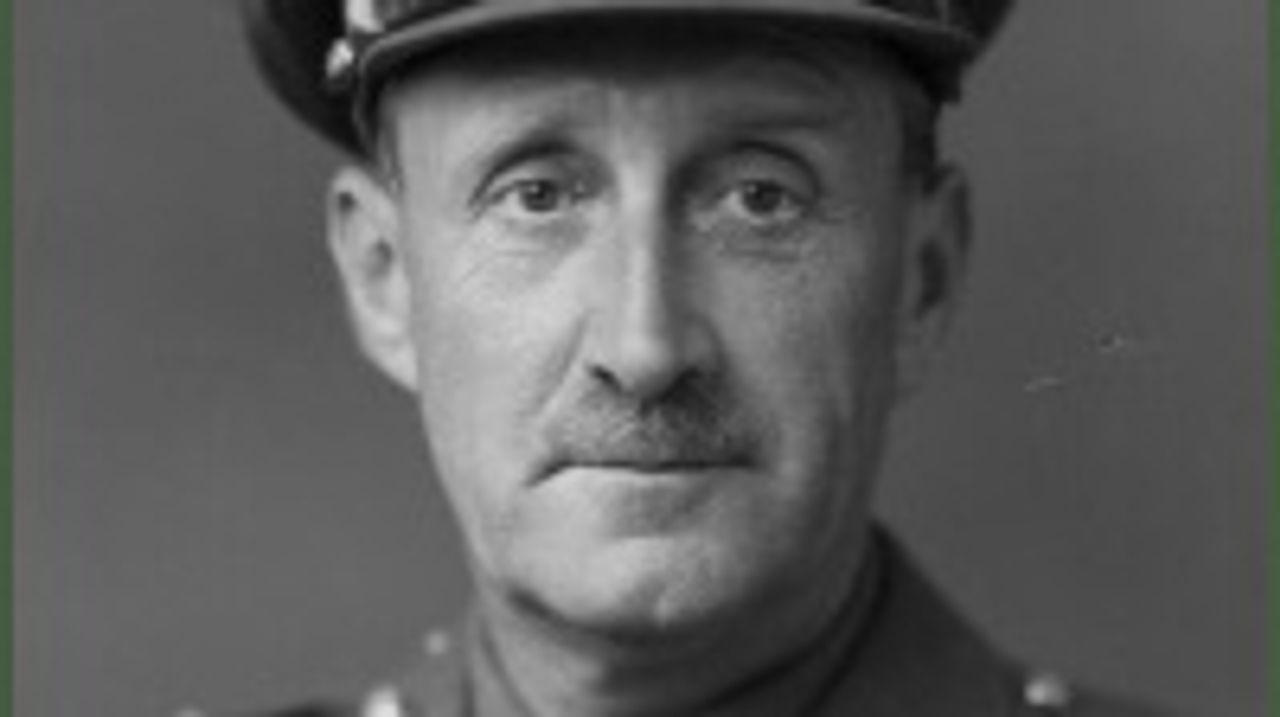 Generaal Lashmer 'Bolo' Whistler, commandant van de 3e Divisie (fot0: archief)