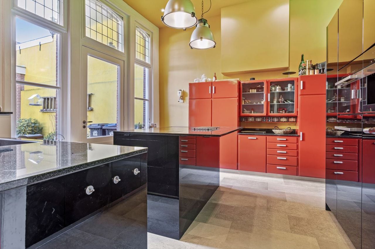 De nieuwe keuken (foto: Grosfeld makelaardij).