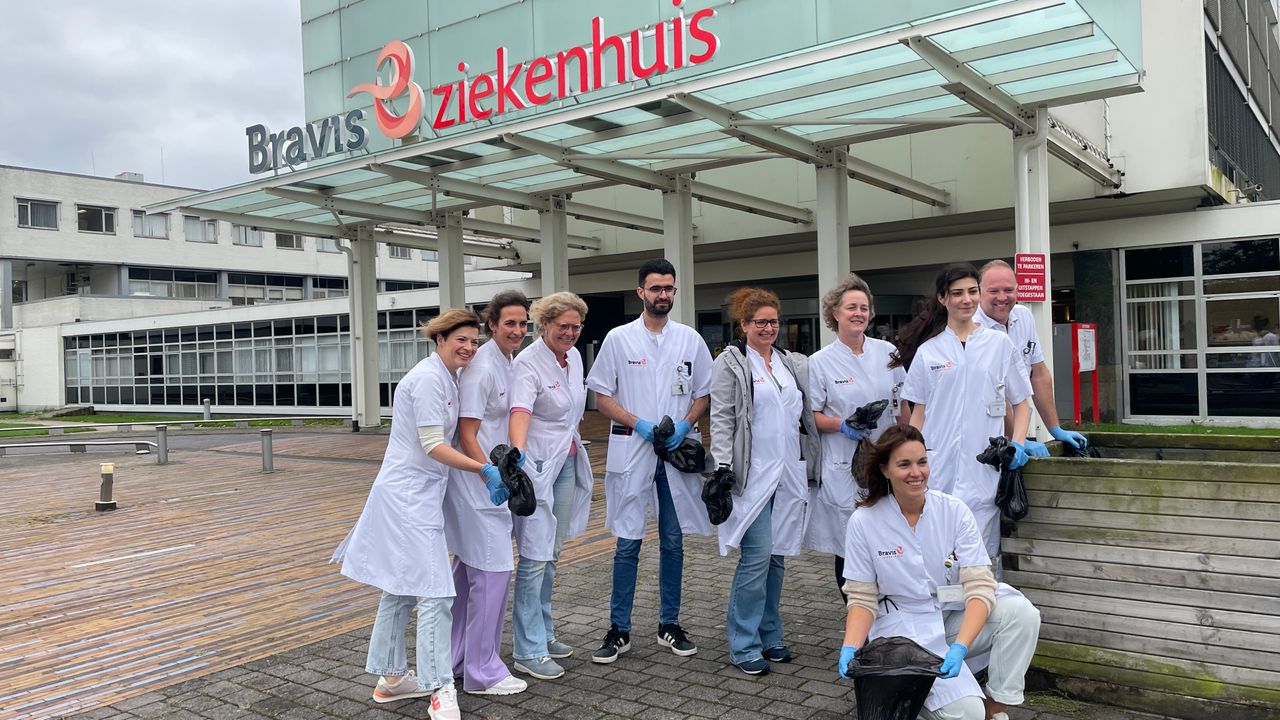 Artsen en verpleegkundigen hebben honderden peuken opgeruimd