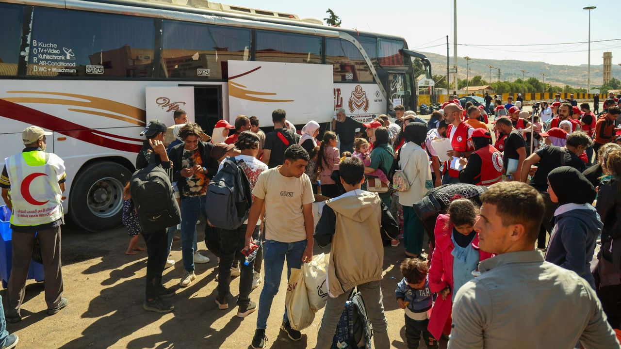 Het Rode Kruis helpt Syrische vluchtelingen (Bron: Giro555)