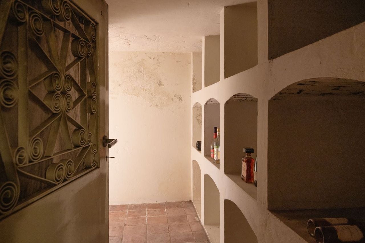 De wijnkelder (foto: De Landerije).