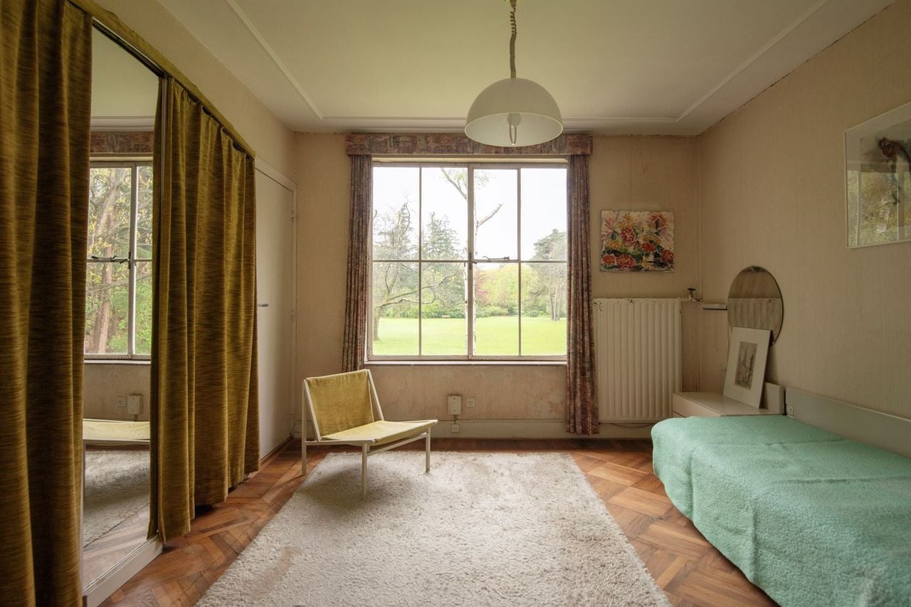 Een van de slaapkamers (foto: De Landerije).