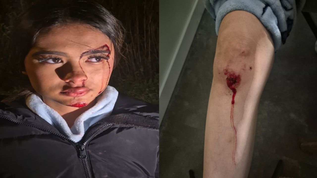 De twee kwamen gehavend thuis aan (foto's: Patty Manders). 