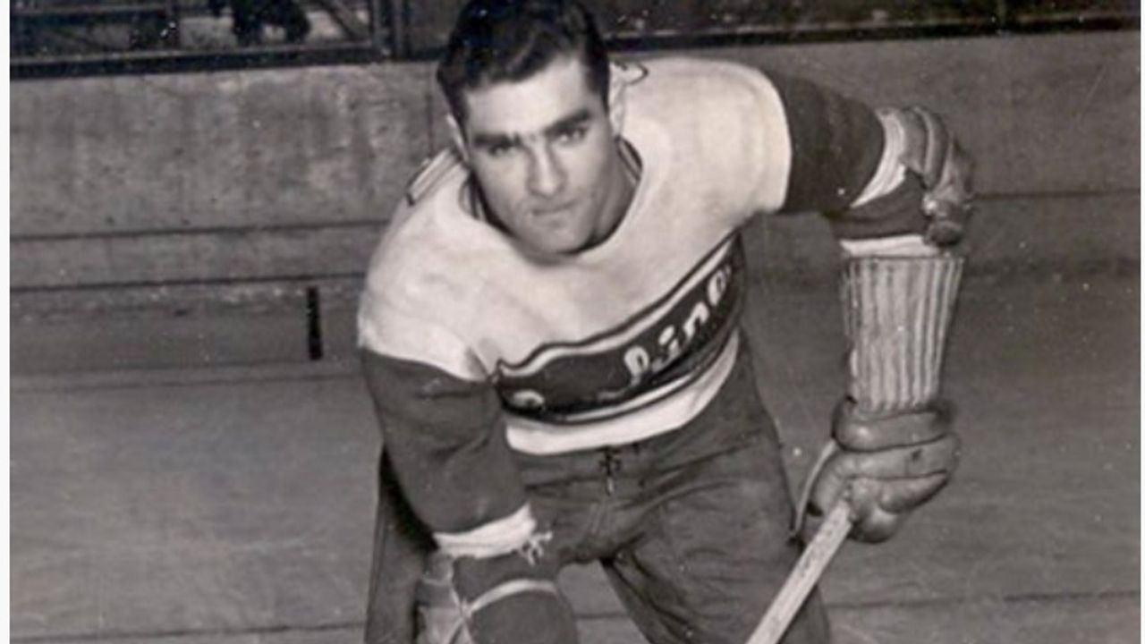 Samuel 'Moe' Hurwitz (1919-1944) was ook talentvol hockeyer (foto: archief)