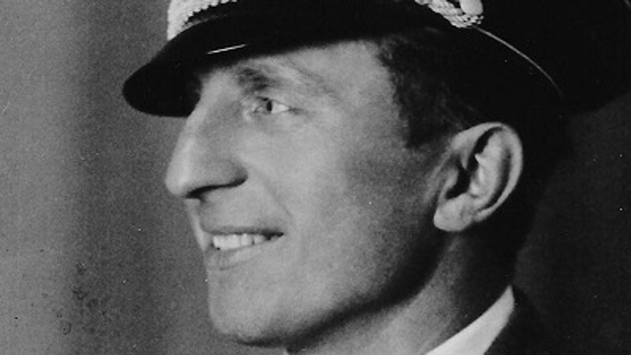 Commandant Hugo Paul die vocht in Overloon (foto: archief)